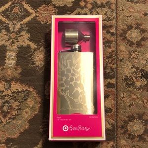Lilly Pulitzer giraffe flask